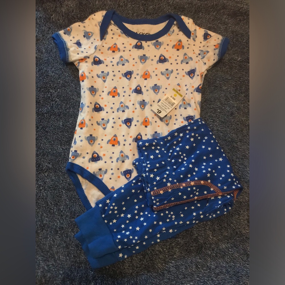 2pc Quacker Jack Space Outfit